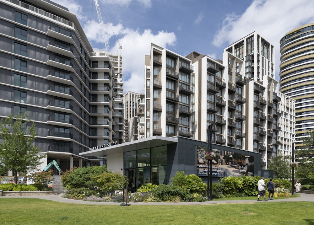 Mixed-use residential development in London